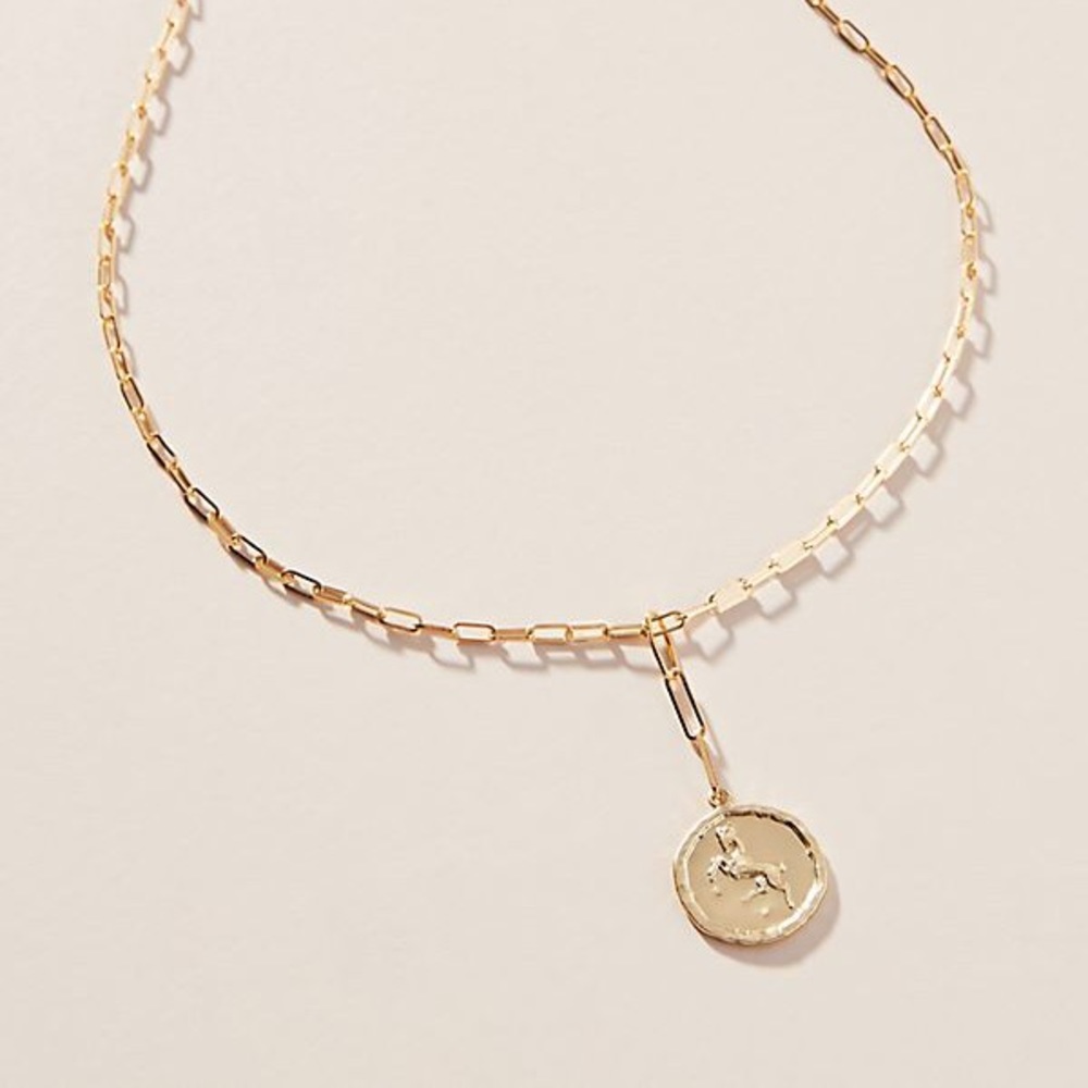 COPY - Anthropologie Areas Zodiac Sign Necklace